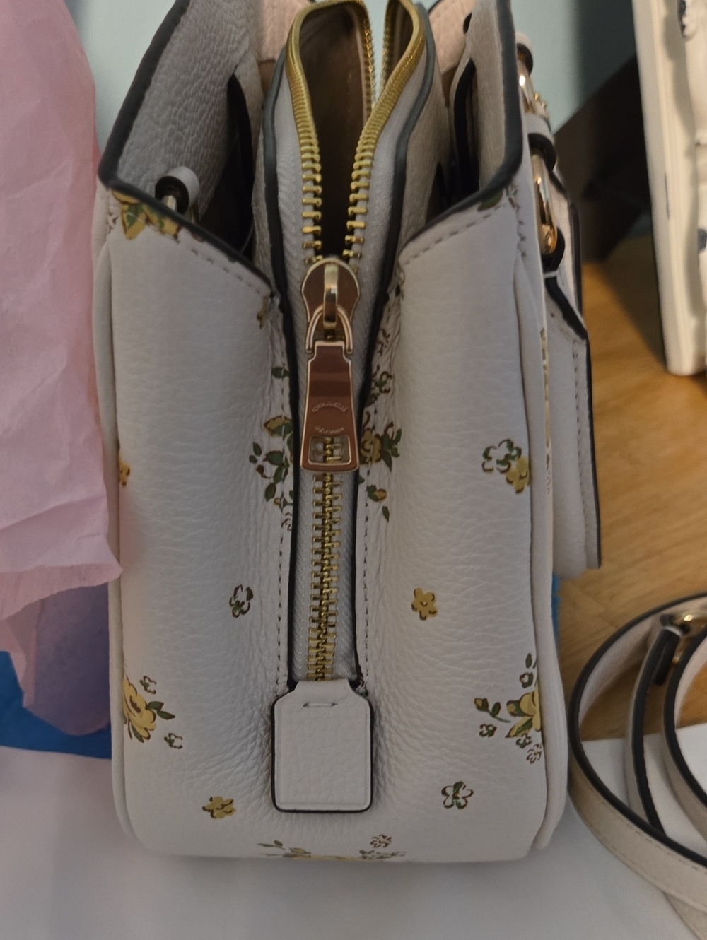 NWOTs Coach Savanna Handbag/crossbody 7x8 (#1865) - Picture 11 of 13